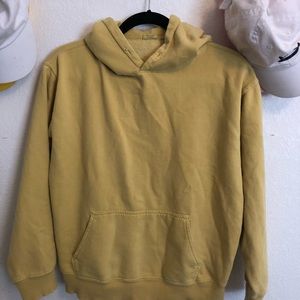 NWT Brandy Melville mustard yellow hoodie